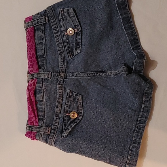 Bongo embroidered denim short - Picture 4 of 4